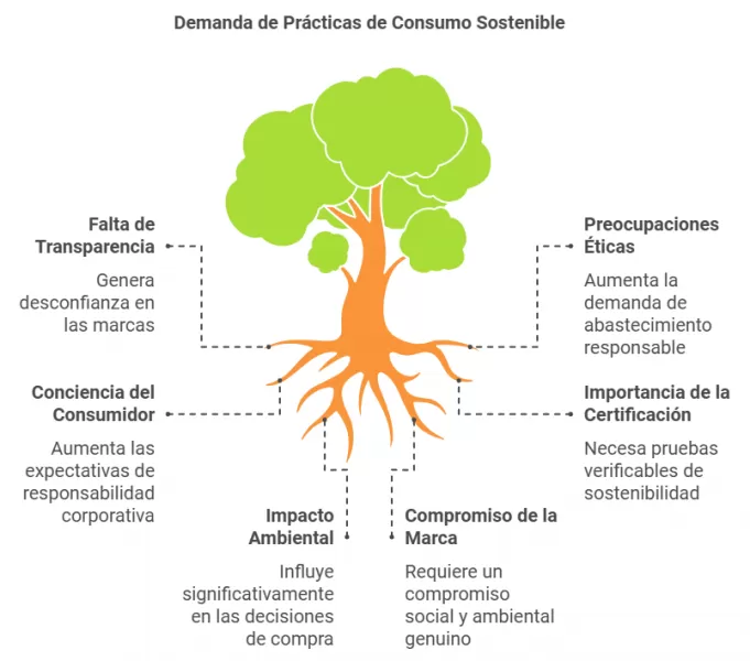 Prácticas de consumo sostenible